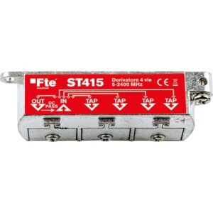 Derivatore Passante 15DB 1 Ingresso 4 Uscite
